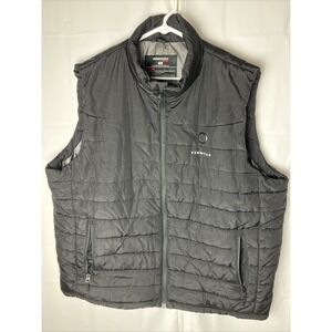 Venustas Vest Mens Medium Black Heated Puffer Insulated Warming Outdoor 3XL